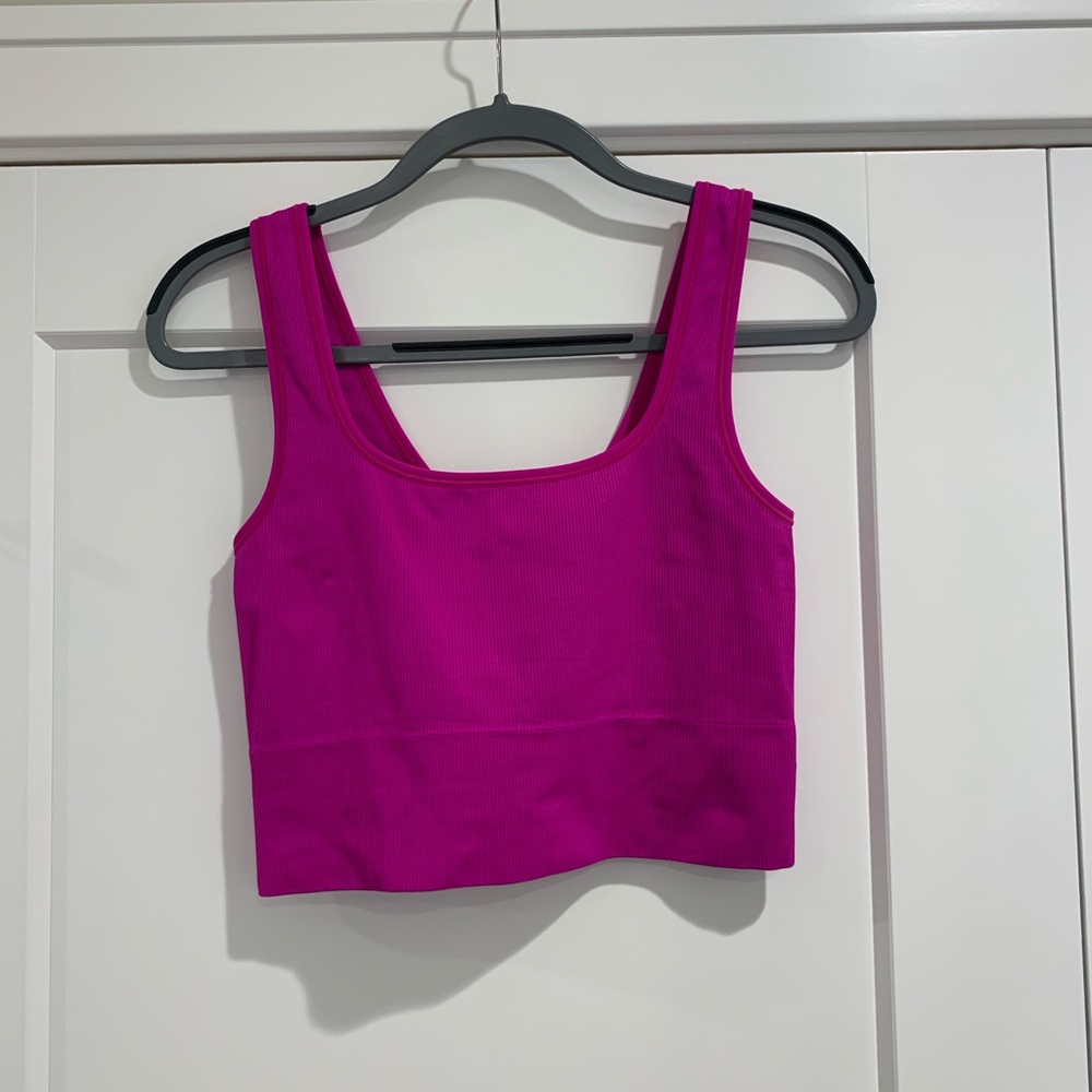 Athleta Cropped Fitted Tank